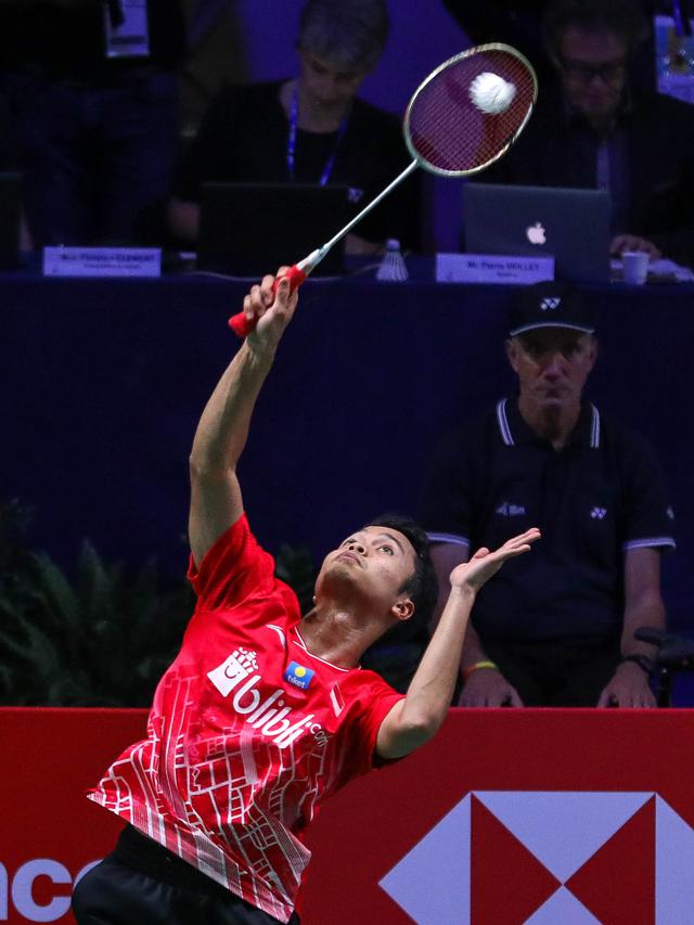 Tunggal putra Indonesia, Anthony Ginting.
