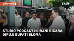 Bupati Blora Sanjung Kehadiran Studio Podcast Media Siber Nurani Bicara