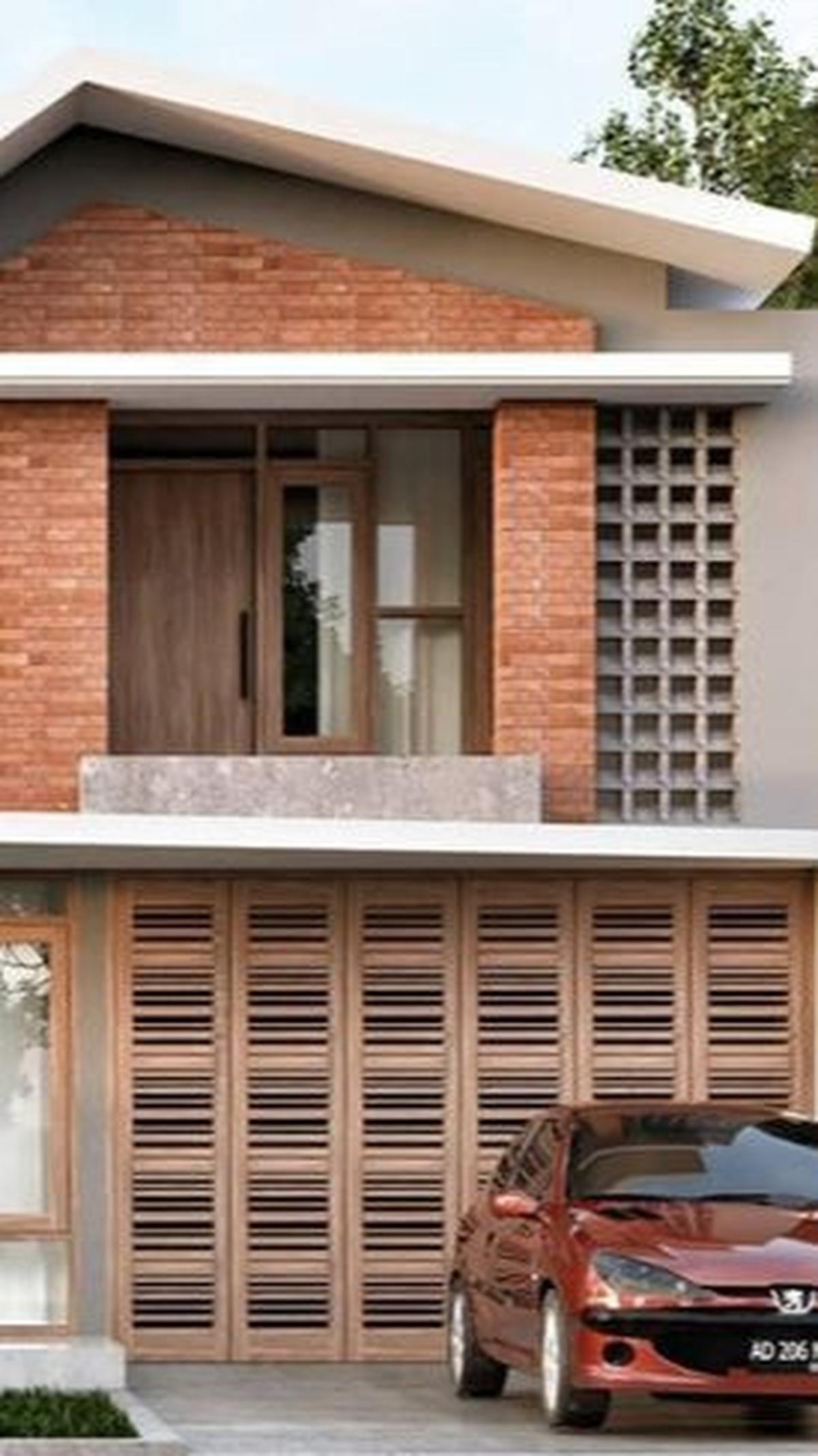 Rumah Minimalis Type 36 Merah Bata