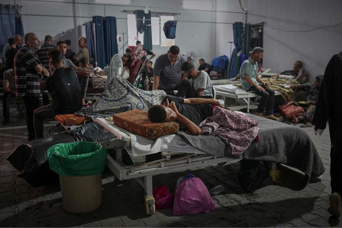 FOTO: Rumah Sakit Shifa yang Hancur,  Dari Simbol Harapan Jadi Saksi Derita Gaza