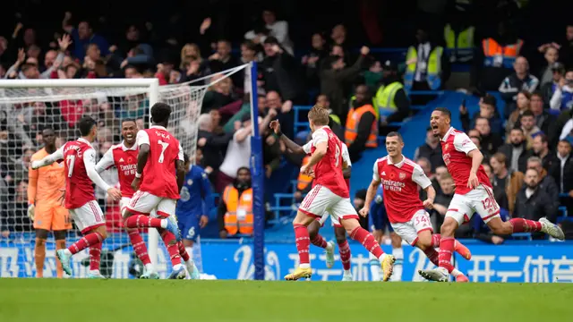 Taklukkan Chelsea, Arsenal Kembali Puncaki Klasemen Liga Inggris
