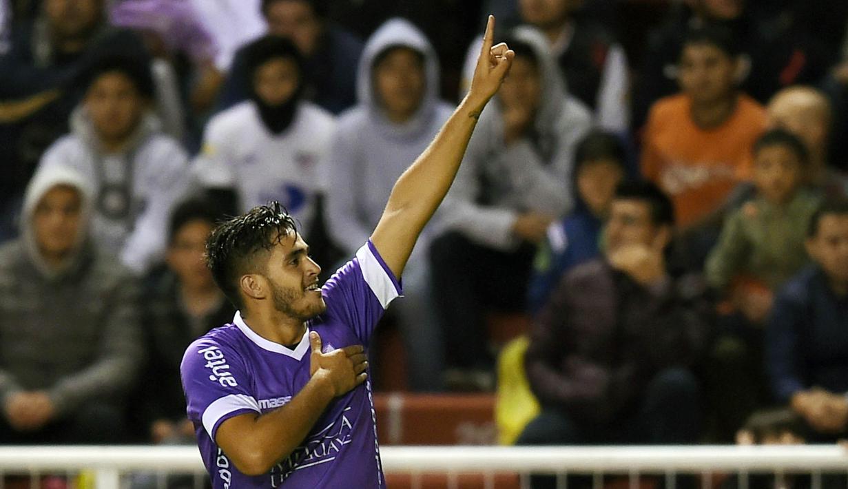 5. Maximiliano Gomez (Celta de Vigo) - 10 Gol. (AFP/Rodrigo Buendia)