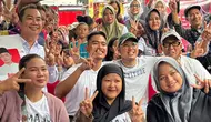 Ketua Umum Partai Solidaritas Indonesia, Kaesang Pangarep, menggelar kampanye Pemilu Raya PSI di Warakas, Tanjung Priok, Jakarta Utara, Selasa (15/7/2025). (Foto: Istimewa).