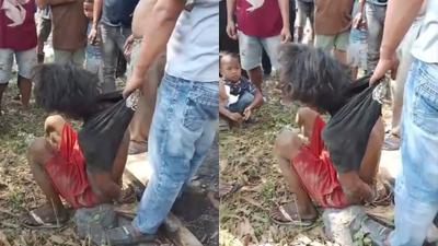 Polisi Ungkap Fakta di Balik Video Viral Terduga Pencuri Motor yang Diamuk Massa