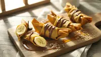 Resep Pisang Mummy Kulit Pangsit yang Renyah dan Unik