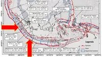 Gempa di Megathrust Selat Sunda (M8,7) dan Megathrust Mentawai-Suberut (M8,9) boleh dikata 'tinggal menunggu waktu' karena kedua wilayah tersebut sudah ratusan tahun belum terjadi gempa besar. (Liputan6.com/ Dok BMKG)