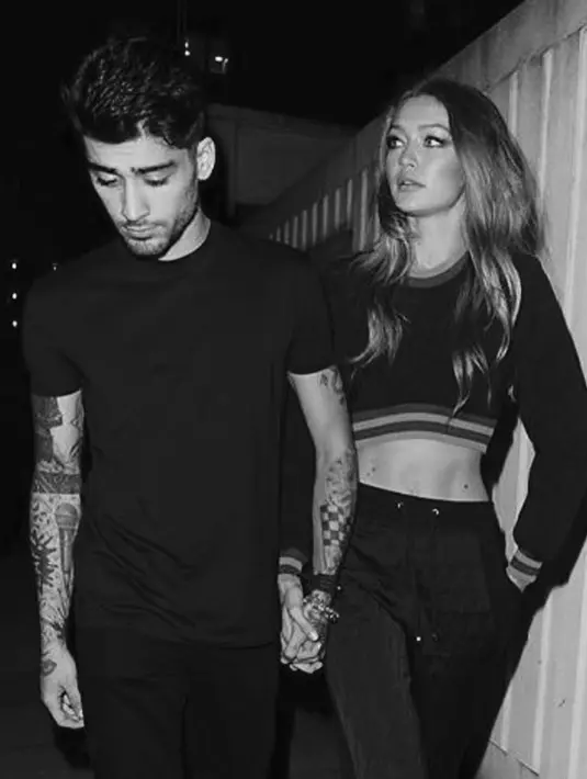 "Hal itu dikarenakan Gigi adalah satu-satunya orang yang mengenal Zayn dan bisa menerima kekurangannya," tambah sumber. (instagram/gigihadid)