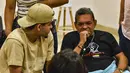 Beberapa pekan lalu, ayah Diaz, Luis Manuel Diaz diculik dan ditahan oleh Tentara Pembebasan Nasional Kolombia (ELN). (Handout / FEDERACION COLOMBIANA DE FUTBOL / AFP)