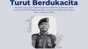Petugas Damkar Gugur di Kramat Jati Dapat Kenaikan Pangkat Anumerta dari BKN