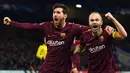 Andres Iniesta merupakan salah satu gelandang terbaik yang pernah dilahirkan Barcelona. Ia meninggalkan Blaugrana pada tahun 2018. Iniesta menghabiskan lima tahun di Jepang bersama Vissel Kobe setelah meninggalkan Barcelona. Ia baru saja bermain di klub UEA Emirates FC pada musim lalu dan sekarang sedang mencari klub baru. (Ben STANSALL / AFP)