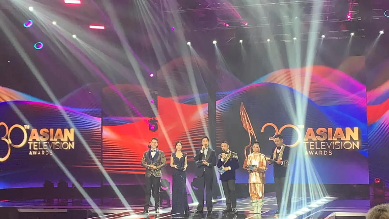 Keseruan acara Asian Television Awards hari kedua, Studio 6 Indosiar, Jakarta, Sabtu (29/11/2025) (Liputan6.com)