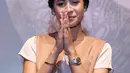 Maudy Ayunda mengaku bangga didapuk membawakan untuk soundtrack film yang berjudul How Far I'll Go. Atau Seberapa Jauh ku Melangkah versi bahasa Indonesia. (Nurwahyunan/Bintang.com)
