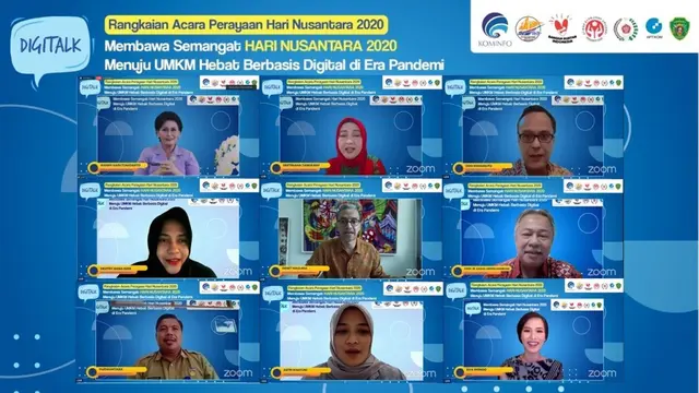 Semangat Hari Nusantara 2020 Menuju UMKM Hebat Berbasis Digital di Era Pandemi