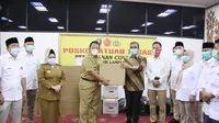 Sekjen Gerindra Ahmad Muzani Membantu Pemda Lampung. (Foto: Dokumentasi Gerindra).