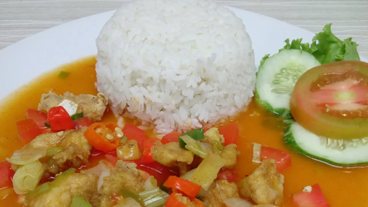 ayam saos padang