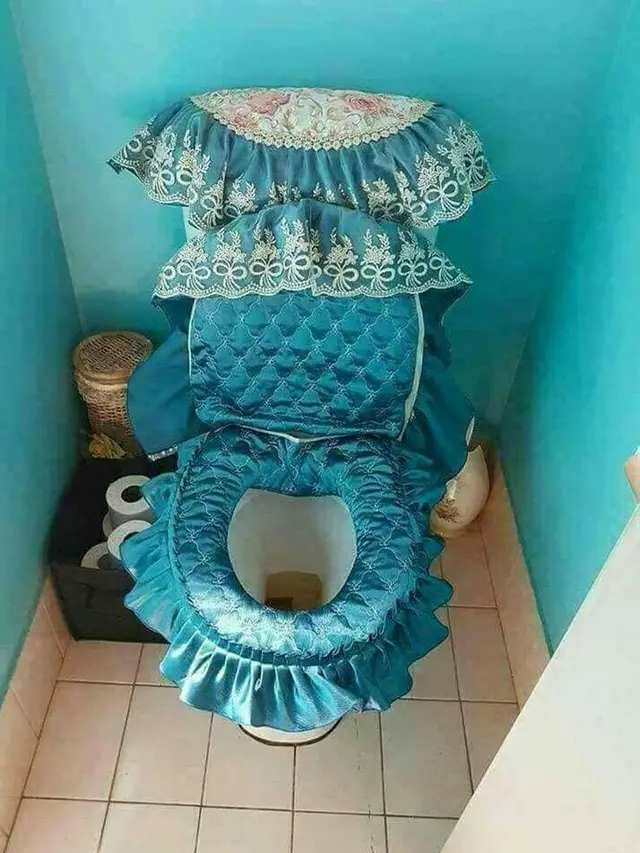 6 Desain WC Duduk Ini Unik Banget, Bikin Gagal Paham