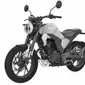 Gambar paten Neo Retro Honda CB150 Verza (Bike Dekho)