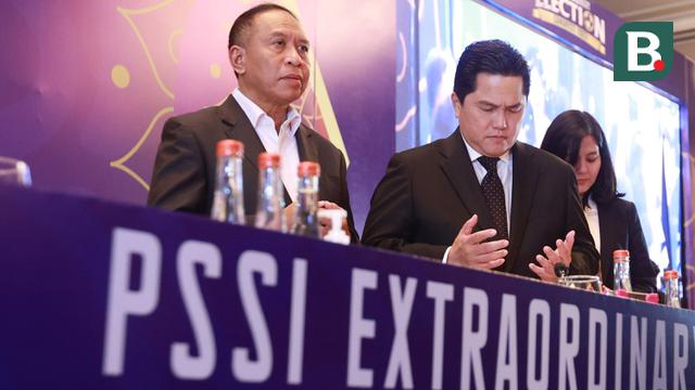 Erick Thohir Terpilih sebagai Ketua Umum PSSI dalam KLB PSSI 2023
