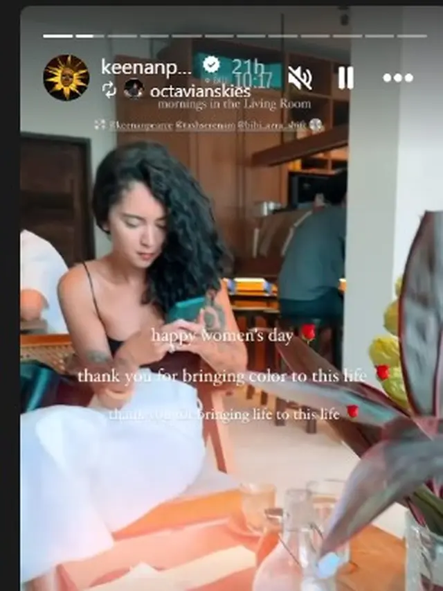 Potret Kebersamaan Keenan Pearce dan Serena