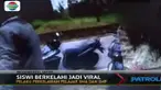 Dari seragam yang dikenakan diduga salah satu pelaku adalah pelajar SMA Negeri dan pelaku lainnya pelajar SMP Negeri di Mojokerto.