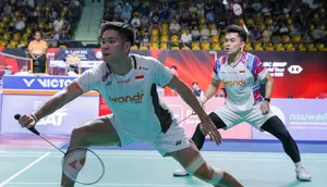 Taklukkan Ganda Malaysia, Leo/Daniel Juarai Taipei Open 2026