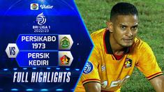 Berita video highlights pertandingan BRI Liga 1 antara Persikabo 1973 melawan Persik Kediri pada pekan ke-16 BRI Liga 1 2022/2023 di Stadion Maguwoharjo Sleman, Rabu (21/12/2022) malam WIB.
