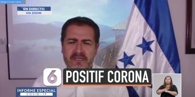 VIDEO: Presiden Honduras dan Istri Positif Covid-19
