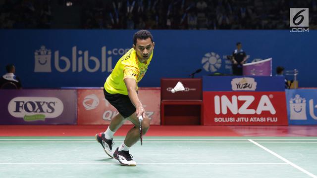 Tommy Sugiarto Gagal Tundukkan Chen Long