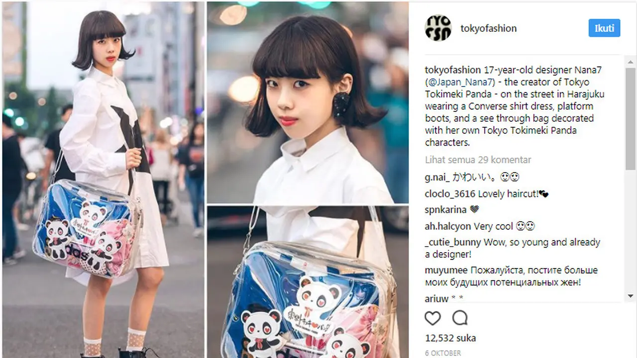 Satu lagi tren  nyentrik dari Tokyo yang menarik untuk diintip, yaitu tas transparan. Penasaran seperti apa bentuknya?