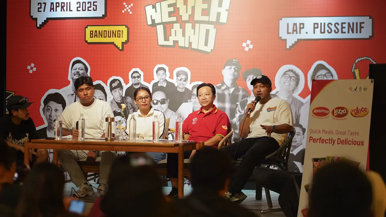 Pressconfrence Neverland Festival Bandung