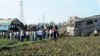 11 Agustus 2017: Tabrakan 2 Kereta Penumpang di Alexandria Mesir Tewaskan 41 Orang