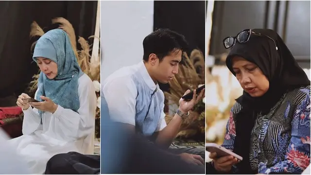 6 Potret Vidi Aldiano Ngabuburit Khotmil Quran Bareng Keluarga, Penuh Kehangatan