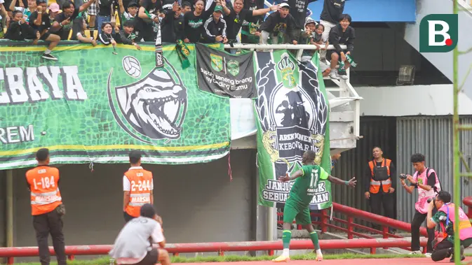 BRI Liga 1: Flavio Silva Akhirnya Cetak Gol untuk Persebaya di Stadion Gelora Bung Tomo