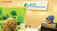 Banner Infografis Panggil Kami BP Jamsostek. (Liputan6.com/Triyasni)