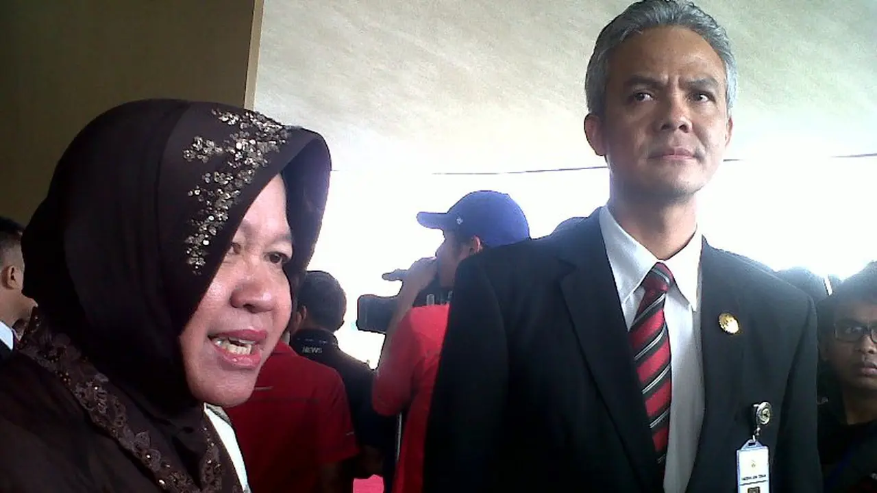 Ganjar Pranowo dan Risma