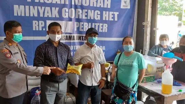 patroli pengecekan stok minyak goreng Semarang
