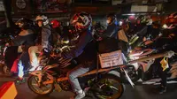 Pemudik Motor Mulai Menyemut, Padati Jalur Pantura Sejak Rabu Malam