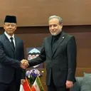 Sugiono Bertemu Menlu Iran, Sampaikan Penghormatan untuk Ali Khamenei