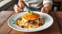 resep spaghetti brulee ©Ilustrasi dibuat AI