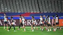Meski kalah di leg pertama, Benfica tak bisa diremehkan. Kekalahan dari Barcelona menjadi satu-satunya dalam 10 laga terakhir. (Josep LAGO/AFP)