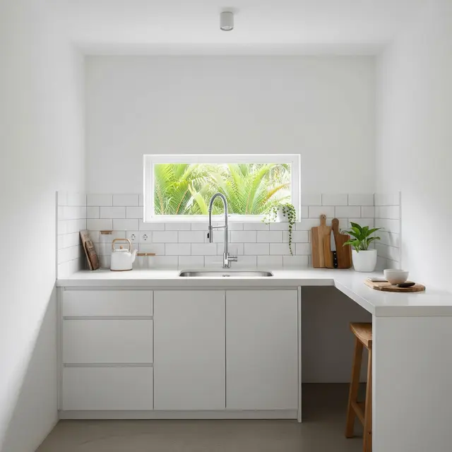 9 Inspirasi Dapur Kecil Tanpa Banyak Perabot, Desain Minimalis Hemat Ruang