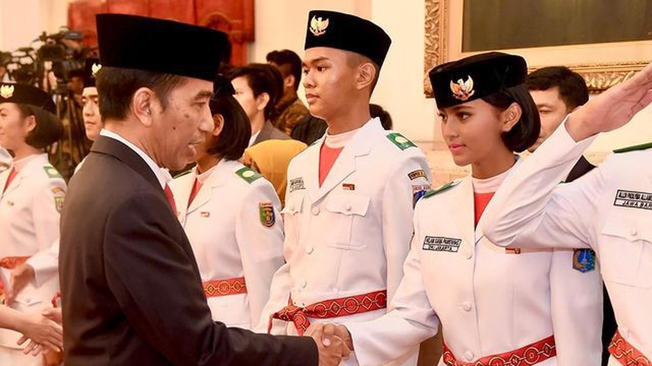 Potret Terbaru Nilam Sukma, Paskibraka Nasional yang Bertugas Sebagai Pembawa Baki di Upacara HUT RI ke-71