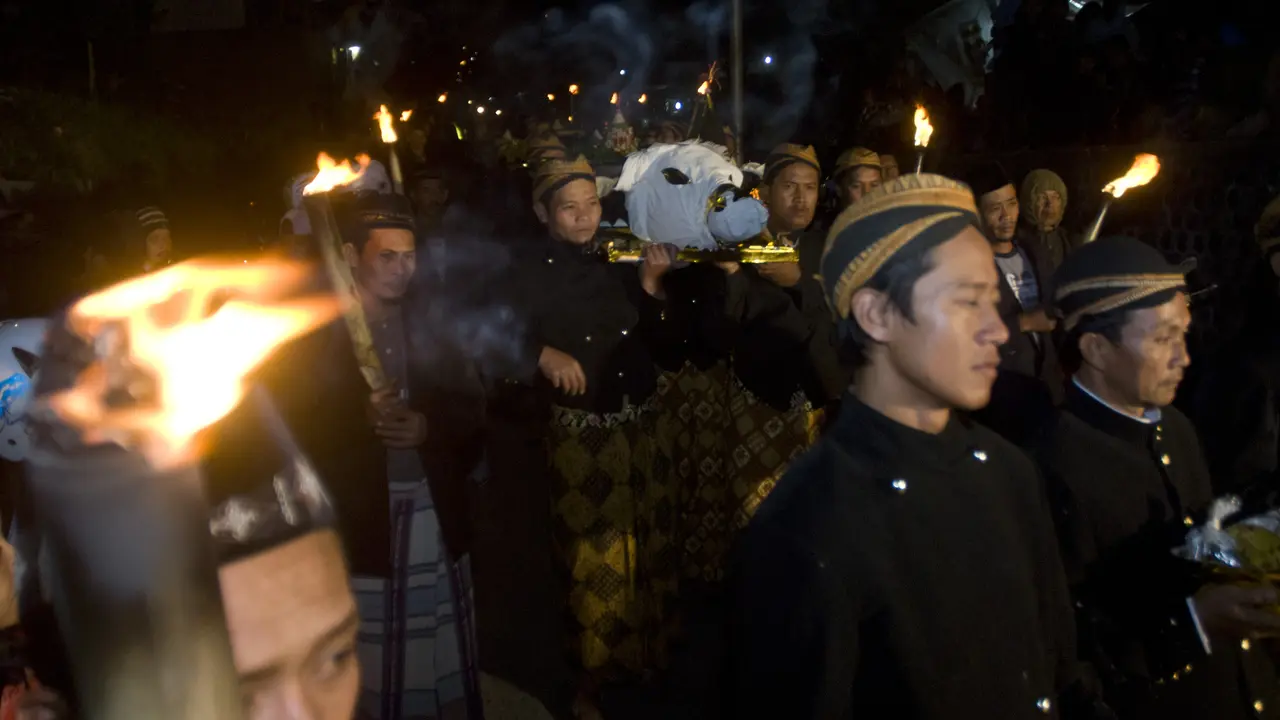 Kerbau Bule Hingga Sedekah Merapi Saat Malam 1 Suro