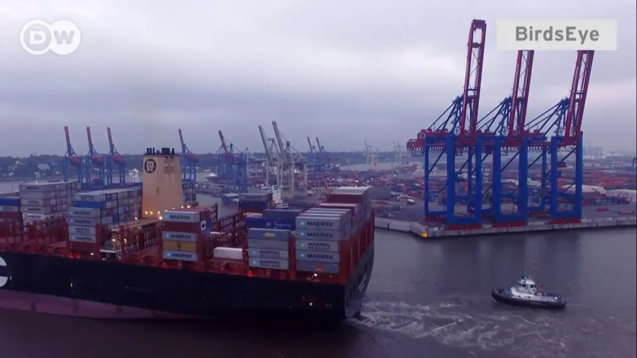 Pelabuhan Hamburg. (DW.com)