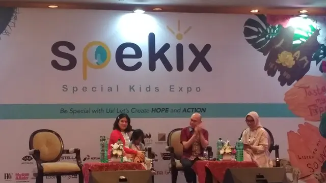 Sesi talkshow dalam Spekix 2019.