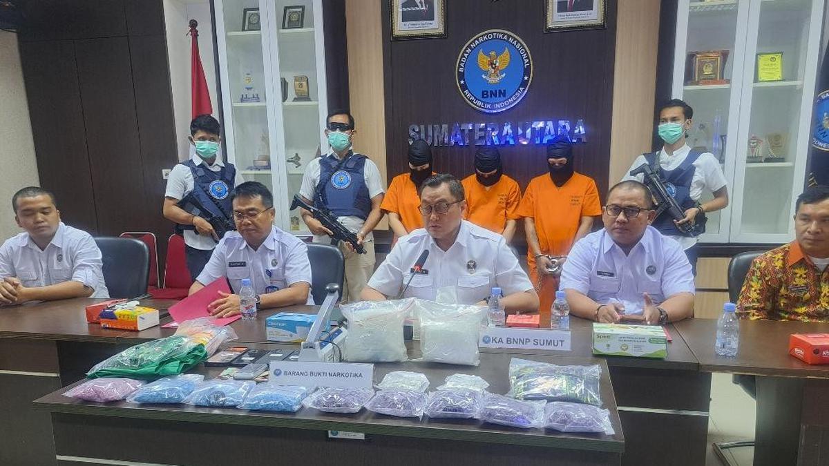 Terbongkarnya Bisnis Haram Pasutri Medan: Jual Sabu dan Ekstasi Rumahan