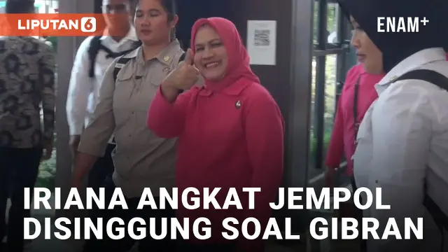 Ditanya Soal Gibran Jadi Cawapres, Iriana Jokowi Kembali Acungkan Jempol