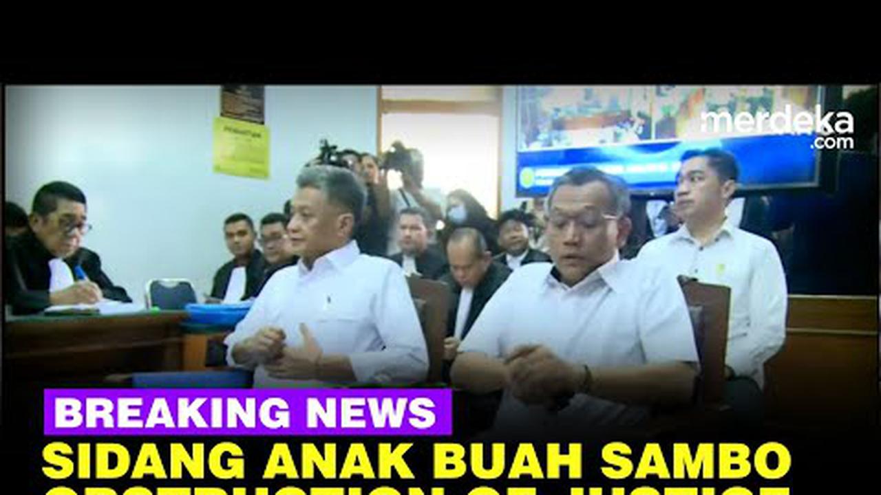 LIVE STREAMING: Sidang Lanjutan Anak Buah Sambo, Giliran Hendra Kurniawan Bersaksi