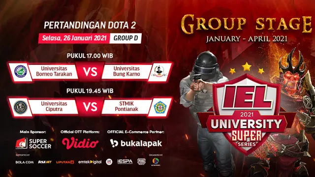 IEL University Super Series 2021 Fase Grup D