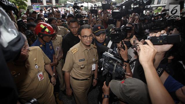Anies Tinjau Gedung BEI